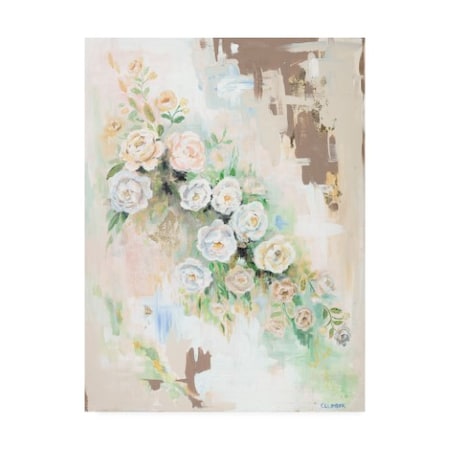 Alana Clumeck 'Spring Flowers On White' Canvas Art,24x32